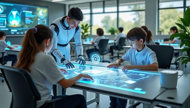 découvrez comment l'intelligence artificielle révolutionne l'éducation en 2026, en améliorant les méthodes d'apprentissage, personnalisant les parcours et facilitant l'accès au savoir.