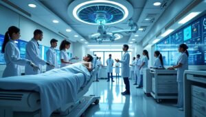 découvrez comment l'intelligence artificielle transforme le secteur de la santé en 2026, améliorant les diagnostics, les traitements et la gestion des soins pour un avenir médical innovant.