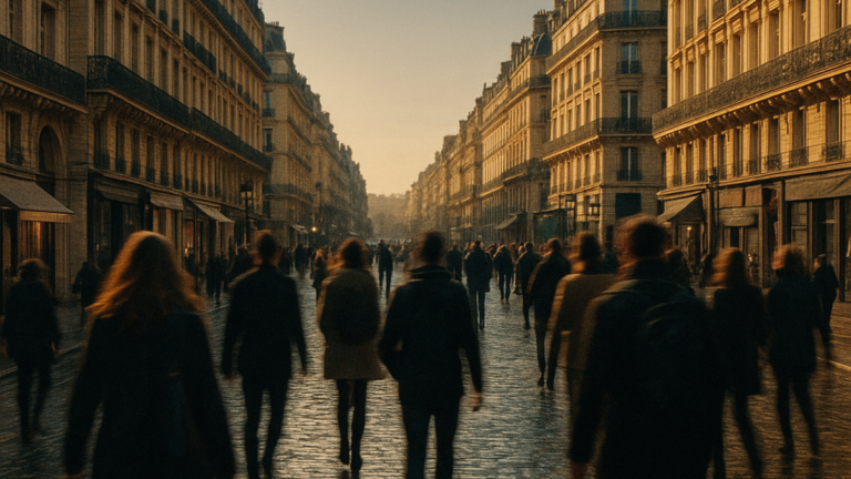 Droit a l image espace public boulevard parisien 2026